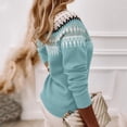 thumbnail image 6 of Edvintorg Women's Sweaters Crew Neck Long Sleeve Loose Casual Knit Pullover Top Plus Size Women Clothes S-3XL Blue, 6 of 7