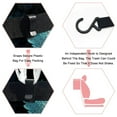 thumbnail image 3 of Turtle Seamless Foldable Car Trash Can with Lid, Leak-proof Mini Garbage Bin, Hanging Storage Bag, 3 of 6