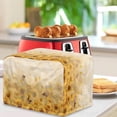 thumbnail image 3 of Xixirimido Butterfly Sunflowers Print Toaster Cover Toaster Appliance Dust-proof Cover For Kitchen Small Appliance Dust Cover with Drawstring Kitchen Accessories, for 2 Slice, 3 of 7