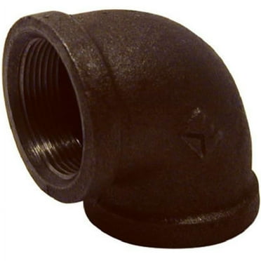 Pannext Fittings B-L9010 1 in. Black 90 Degree Equal Elbow