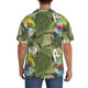 thumbnail image 3 of Fotbe Surfing Dinosaur Camisa Estampada de Manga Corta para Hombre, Casual de Verano, Estilo Playero, Sin Arrugas-Medium, 3 of 5