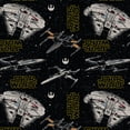 thumbnail image 3 of (2 pack) Eugene Textiles Premium 100% Cotton Fabric Star Wars Ships, 44" x 1 yard, Precut, 3 of 5