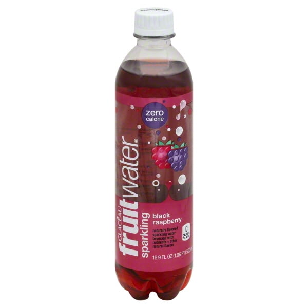 Fruit Water Black Raspberry Sparkling Water Beverage, 16.9 Fl. Oz