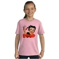 thumbnail image 4 of Vintage Betty Boop Cartoon Cherry Girls Kids T Shirt Tees Teen Brisco Brands XS, 4 of 5