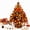 #A5, variant on Jingle Beads Christmas Tree, DIY 3D Crystal Craft Kit with Warm LED Light, Easy Assembly Holiday Decor for Home Office Desk