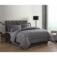 thumbnail image 2 of The Nesting Company Maple Dobby Stripe Bed in a Bag Bedding Set 8 Piece Comforter Set and Sheet Set Set, 2 of 7