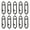 C, variant on 10PCS Fishing Speed Clips Stainless Steel Quick Change Connector Snap Crankbait Tackle Freshwater Saltwater