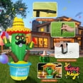 thumbnail image 5 of InfleasJoiy 6FT Carnival Cactus Inflatable Decoration, Outdoor Holiday Inflatable Decoration with LED Lights, 5 of 5
