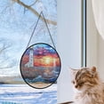 thumbnail image 5 of Lighthouse 19 Stained Glass Suncatcher Ornament, Holiday Tree Ornament, Gift for Mom, Love Day Home Decor, Festival Gift Ornament, Keepsake 2025, 5 of 6