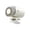 White, variant on Clip on Mini Fan with Digital Display, USB Rechargeable Portable Neck Fan, Hands Free Personal Fan - 4000mAh Battery Operated Fan with Ice Pack for Car Seat