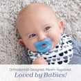 thumbnail image 2 of Chicco PhysioForma® One-Piece Silicone Pacifier, 0-6 Months, 2pk - Blue/Green, New, 2 of 10