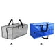 thumbnail image 5 of Bolsas de mudanza con asas de transporte con cremallera, bolsa tejida para equipaje de gran capacidad para ahorrar espacio, organizador de ropa Bolsas de mensajero y de hombro EDUCACIÓN FÍSICA sweethay AP011857-02, 5 of 6
