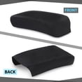 thumbnail image 6 of CROSSDESIGN Leather Console Lid Armrest Cover Black Stitch Fit for Ford Explorer 2011-2018, 6 of 12