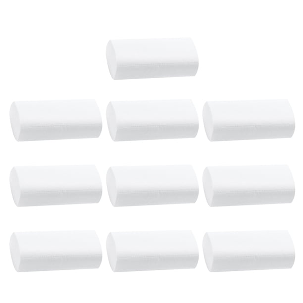 GOOHOCHY 10 rollos de papel higiénico sin núcleo, servilleta suave, rollo de papel doméstico, pulpa de madera, papel tisú para hombre, mujer, bebé