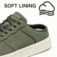 thumbnail image 5 of CHICVOMEY Casual Sneakers for Men Slip On Backless Tennis Shoes Rubber Non Slip Round Toe Lightweight Comfortable Work Daily, 5 of 7