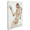 thumbnail image 2 of Egon Schiele 'The Dancer' Canvas Art, 2 of 3