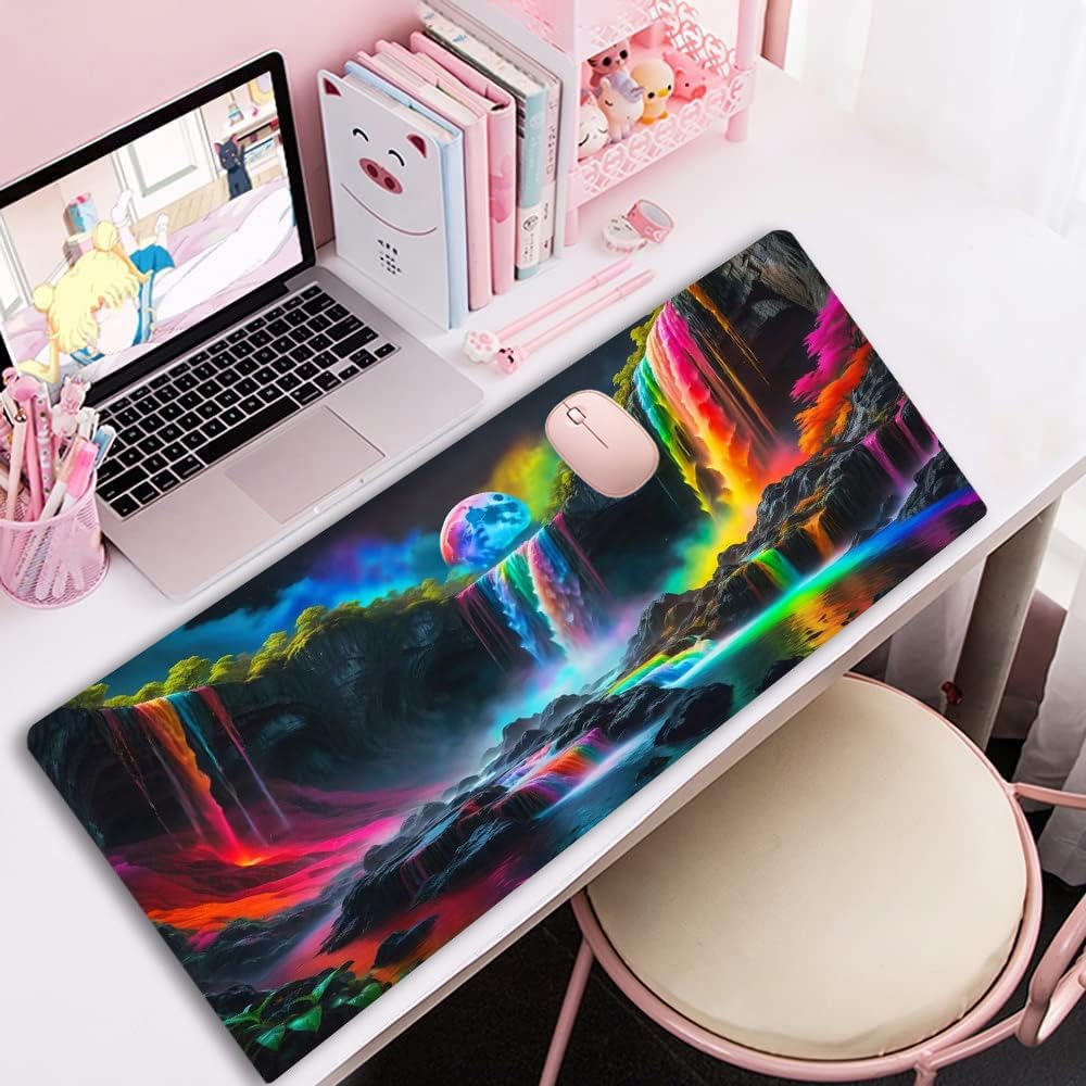 Simpkeely Large Glow-in-the-Dark Gaming Mouse Pad photo 4