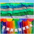 thumbnail image 6 of Uxcell 4.9ft Crepe Paper Roll, 10 Roll 20" Width Soft Paper Streamer Sheet for Craft, Dark Brown, 6 of 7