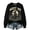 Brown_#04, variant on Halloween Salem Witch Broom Sweatshirt for Women Halloween Salem Witch Spooky Season Shirts Crewneck Hocus Pocus Holiday Pullover Gold M