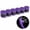 Purple, variant on 6pcs 3.4Ft Car Steering Wheel Wrap Tape, XISELI Non-Slip Sweat Absorbent Self-Adhesive Steering Wheel Protective Bandage, Universal Breathable Auto Interior Accessories for Truck SUV (Black)