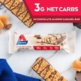 thumbnail image 5 of Atkins Chocolate Almond Caramel Protein Meal Bar, High Fiber, 15g Protein, 1g Sugar, 3g Net Carbs, Meal Replacement, Keto Friendly, 8 Count, 5 of 5