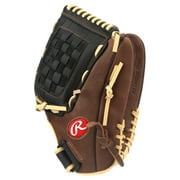 Rawlings | 12.5 RBG36 Recreational Baseball & Softball Glove | All-Leather Shell | Right Hand Throw
