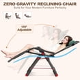 thumbnail image 3 of NAIZEA Adjustable Zero Gravity Chair with Cup Holder - Green, 3 of 9