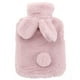 thumbnail image 1 of FELTECHELECTR 1 bolsa de agua caliente portátil con forma de conejo de peluche (rosa), 1 of 6