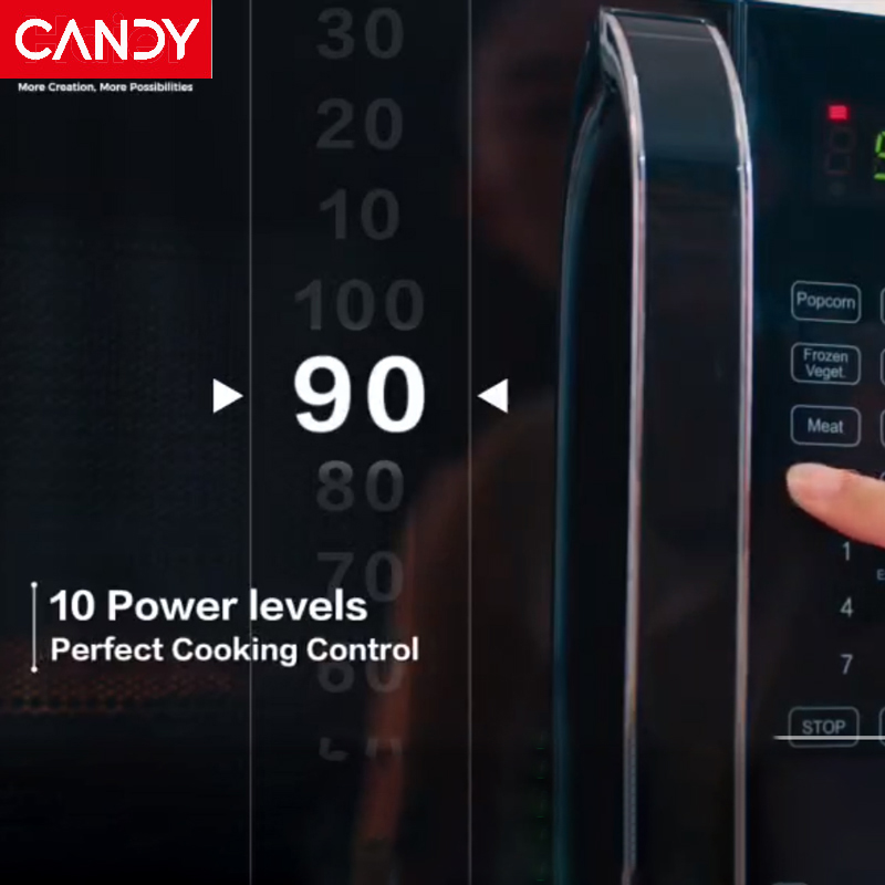 700W Compact Microwave Oven for Countertop - 9 Auto Cook Presets, Fast Even Heating, Child Safety Lock, Easy-Clean Interior - Perfect for Apartments, RV, Office & Everyday Meals (0.7 Cu Ft Capacity)
