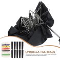 thumbnail image 3 of Raindrops 10Ud Cubiertas Para Huesos De Plegables En Plástico Negro Con Clásico, 3 of 6