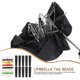 thumbnail image 3 of HEALEEP 10Ud Piezas Umbrella Tail Beads Negro Plástico Para Reparación Plegable, 3 of 6