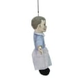 thumbnail image 3 of Poupée effrayante suspendue au visage fissuré avec son,Décoration d'intérieur pour Halloween, par Way To Celebration, 3 of 5