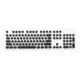 thumbnail image 5 of Teclas de cristal para s mecánicos completo de 108 teclas para s 12,6 cmx 6cm,,2 pulgadas - negro Hugo teclado de teclas de pudín, 5 of 7