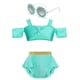 thumbnail image 4 of Bañador de dos piezas para niñas de 2 a 10 años, traje de baño de estilo princesa Disney, Bikini de verano, 2024, 4 of 5