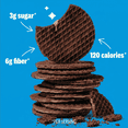thumbnail image 4 of Rip Van Wafels Cookies & Cream Stroopwafels, Low Sugar, Baked, Keto, Non-GMO, 12 Pack, 4 of 9