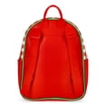 thumbnail image 2 of Bluey Women's Pizza Delivery Faux Leather Mini Backpack, 10.5", Red Gingham, 2 of 5