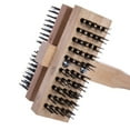 thumbnail image 3 of Carlisle 4029400 48 Double Broiler King Brush with Handle", 3 of 3