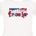 thumbnail image 4 of Inktastic Daddy's Little Firecracker Boys or Girls Long Sleeve Baby Bodysuit, 4 of 5