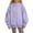 Light Purple, variant on Grblisyd Girls Zip Up Hoodie Fashion Oversized Casual Cute Comfy Long Sleeve Sweatshirt Jacket with Pockets