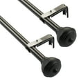 thumbnail image 6 of Deco Window 48 to 84 inch Extendable Curtain Rod With Urn Finials (5/8 Inch Diameter, Black), 6 of 7