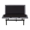 Lucid Advanced Power Adjustable Bed Base with Wireless Remote, USB Ports, Adjustable Head and