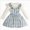 A99-Light Blue, variant on Toddler Kids Baby Girl Fall Winter Clothes Ruffle Long Sleeve Ribbed T Shirt Top Suspender Skirts 2Pcs Outfits 9-12 Months