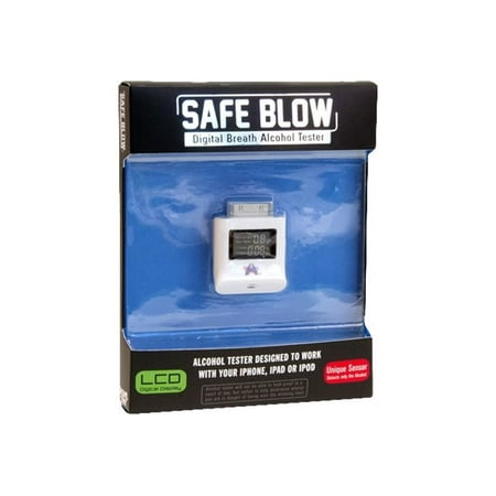 Arsenal Gaming SAFEBLOW - Alcohol tester attachment for cellular phone, digital player, tablet