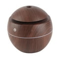 thumbnail image 3 of Humidificador ultrasónico con aroma a LED táctil y USB, difusor de aceite, purificador de aire marrón, 3 of 9