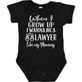 thumbnail image 3 of Inktastic Future Lawyer Like Mommy Boys or Girls Baby Bodysuit, 3 of 5