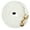 White, variant on Jeffers Equine Twisted Cotton Horse Lead Rope with Brass Snap, 10" - White