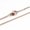 Rose Gold, variant on 12Strands Stainless Steel Cable Chain Necklaces Multi-Color 17.7"(45cm)-Random Mixed Color
