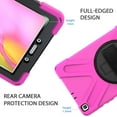 thumbnail image 3 of Galaxy Tab A 8.0 T290 Case, Shockproof Heavy Duty Impact Drop Protection Case Cover for Samsung Galaxy Tab A T290/T295/T297 SM-T290 SM-T295 SM-T297,Rose, 3 of 9