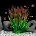 thumbnail image 2 of Visland Water Grass Simulation Accessories Plastic Artificial Aquarium Fish Plant for Decoration, 2 of 7