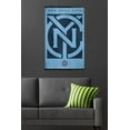 thumbnail image 5 of MLS New York City FC - Logo 25 Wall Poster, 22.375" x 34", 5 of 5